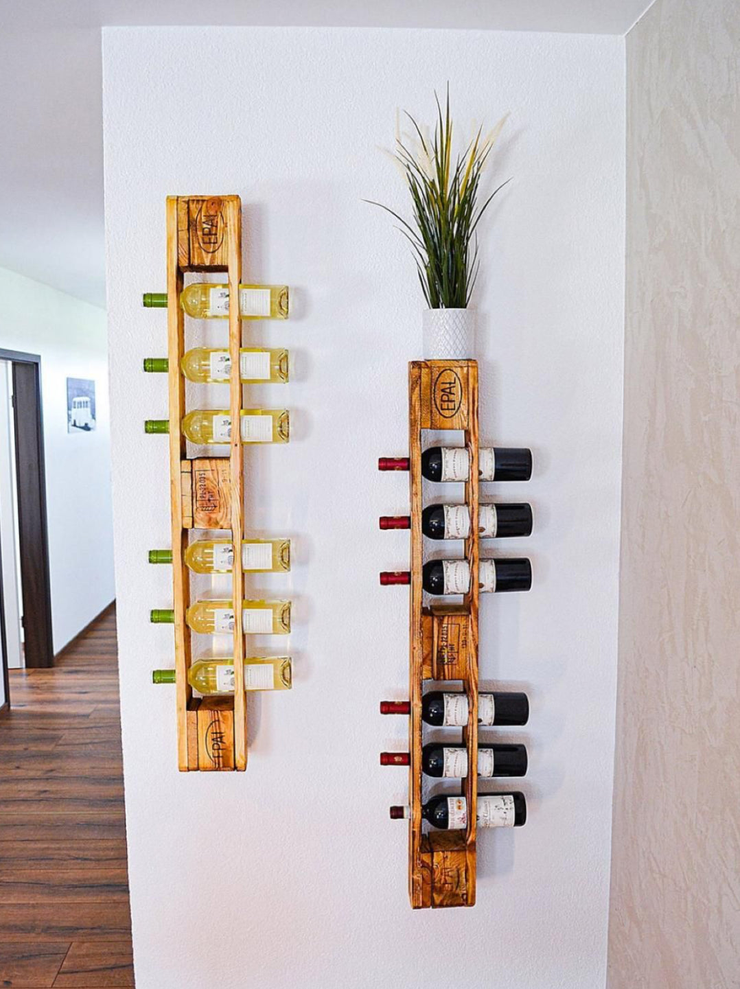 Weinregal aus Paletten