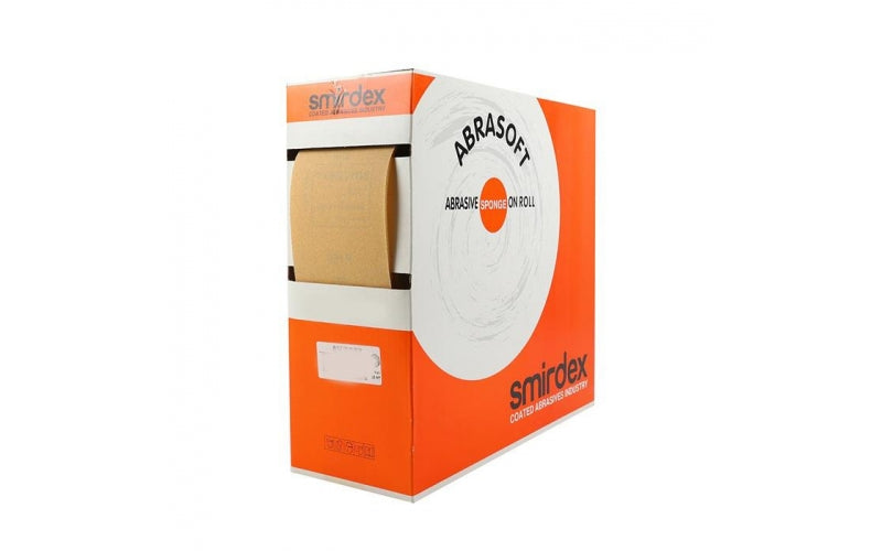 Abrasoft Schwamm-Schleifpapierrolle