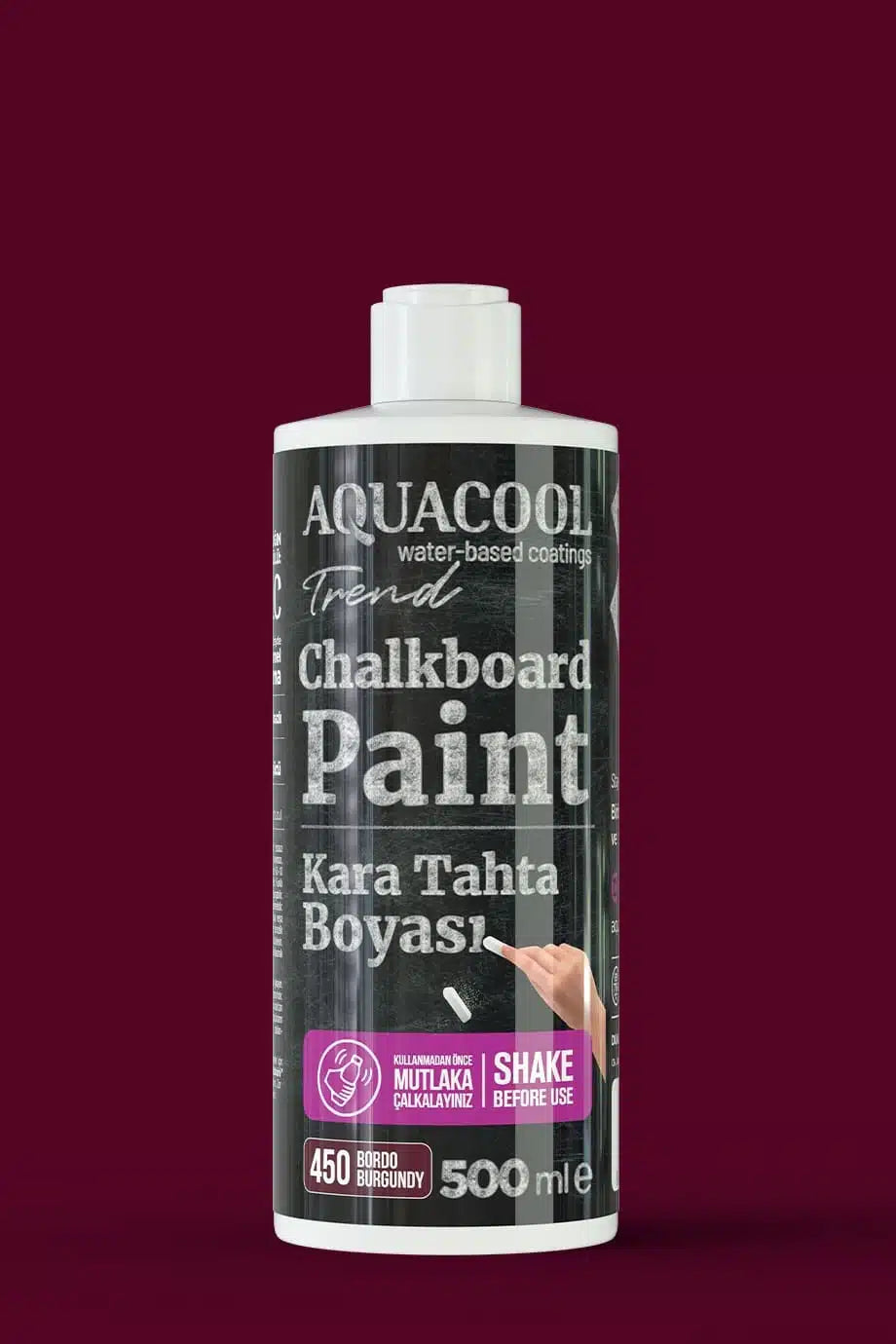 Aquacool Trend Kara Tahta Boyası