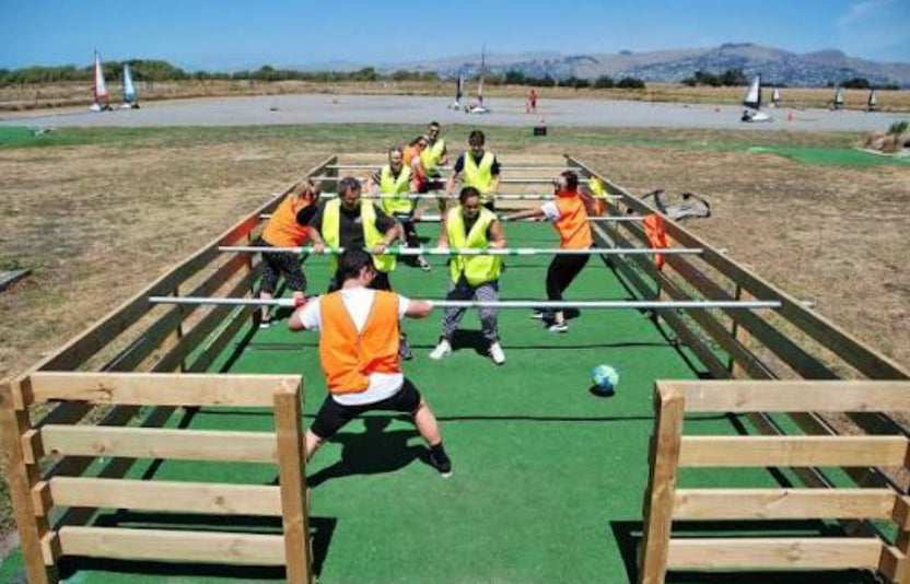 Ahşap İnsan Langırt – Profesyonel Human Foosball Sahası