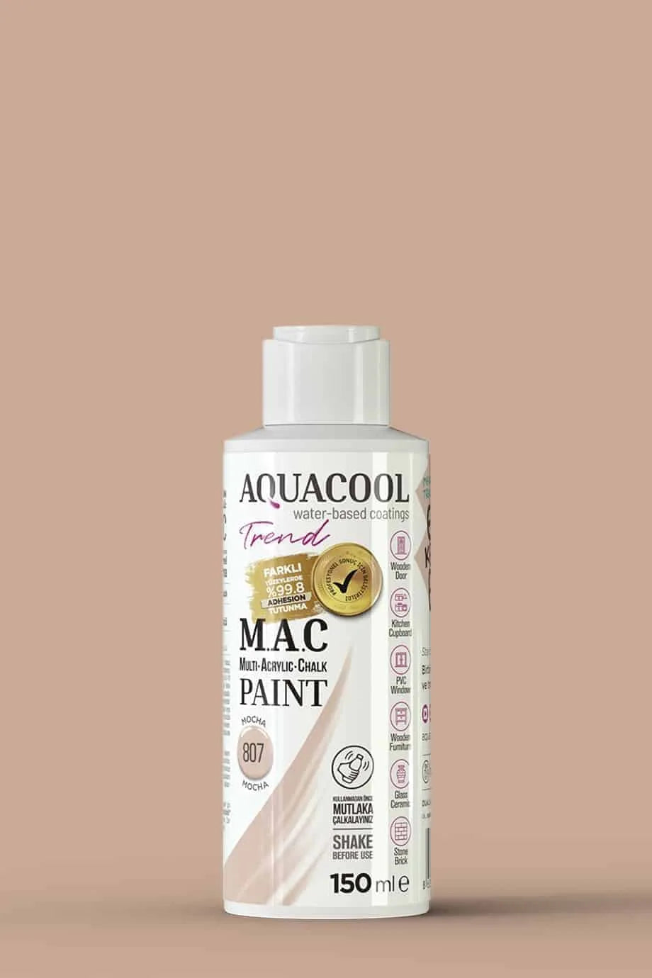 Aquacool Trend MAC Boya – 500ml – 807 Mocha