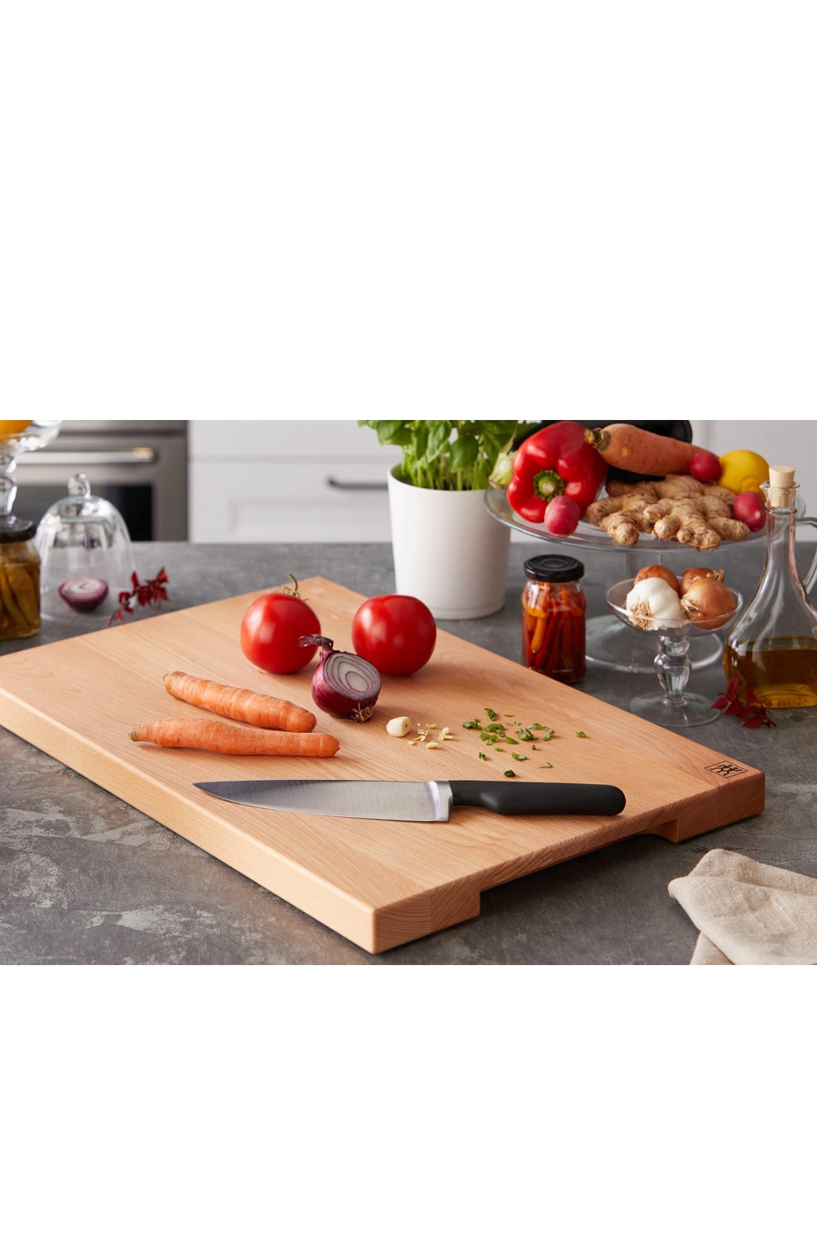 Zwilling Kayın Ağacı Kesme Tahtası – Dayanıklı, Hijyenik ve Doğal Ahşap