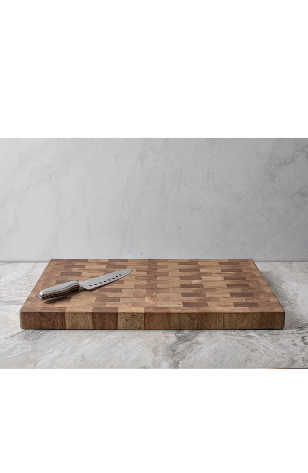 Large End Grain Ceviz El Yapımı Ahşap Kesme Tahtası | Profesyonel Kesim, Sunum ve Dekoratif Kullanım