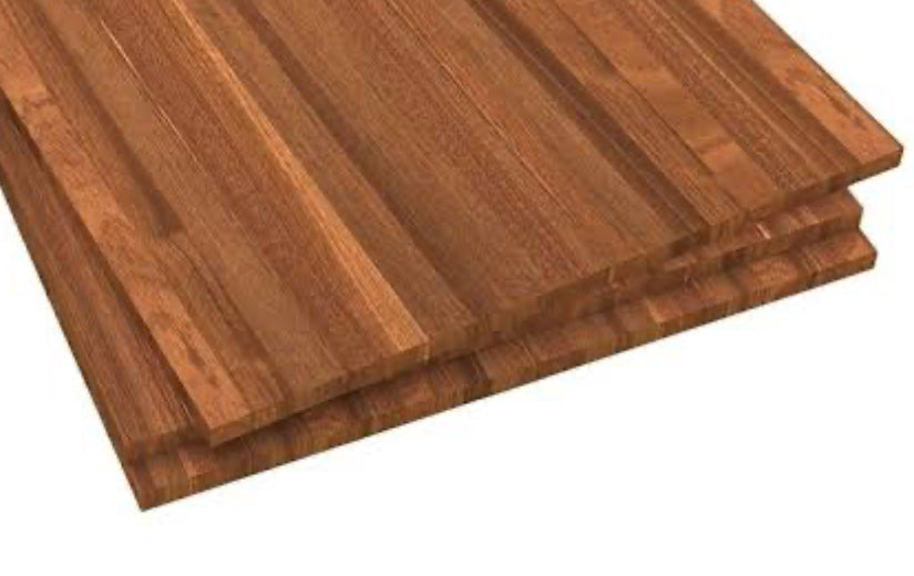 Ahşap Masif Sapelli Panel / Atölye, Marangoz ve Mimari Projeler İçin