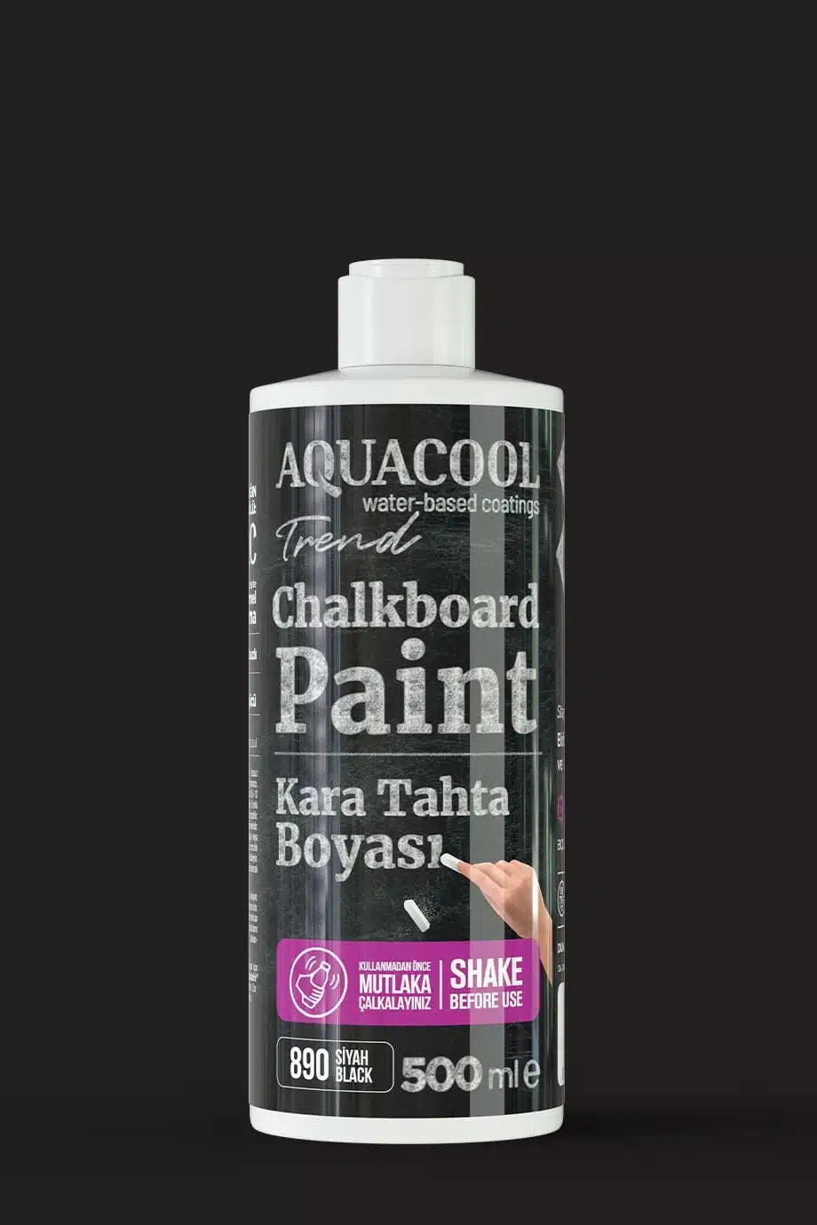 Aquacool Trend Kara Tahta Boyası