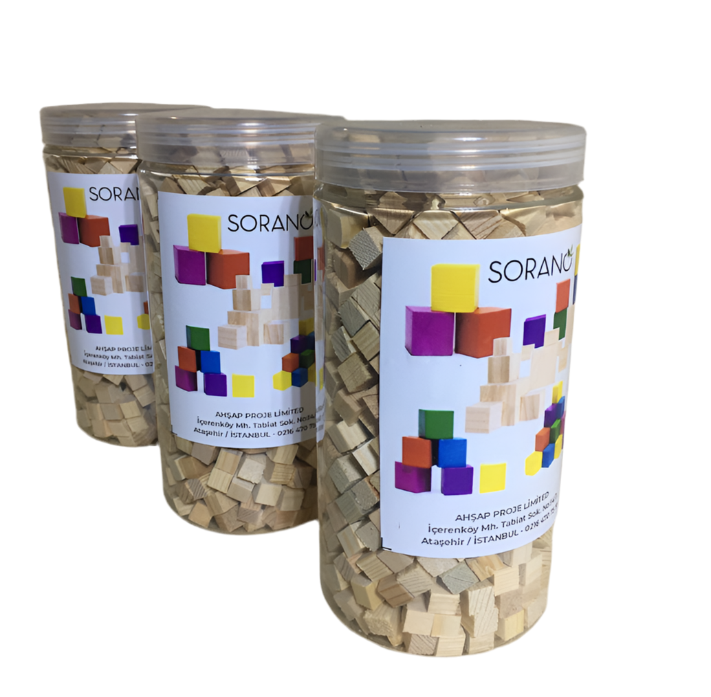 750 Holzwürfel