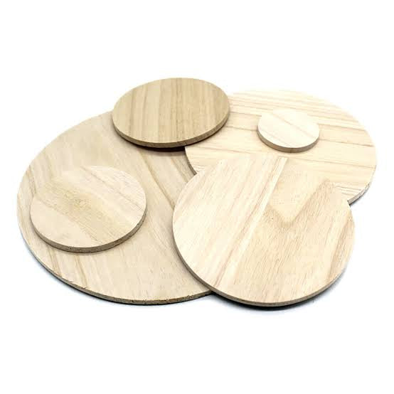 Ahşap Masif Yuvarlak Panel – Dairesel Doğal Ahşap Plaka (Ceviz, Meşe, Kayın, İroko, Çam, Ayous Seçenekleriyle)