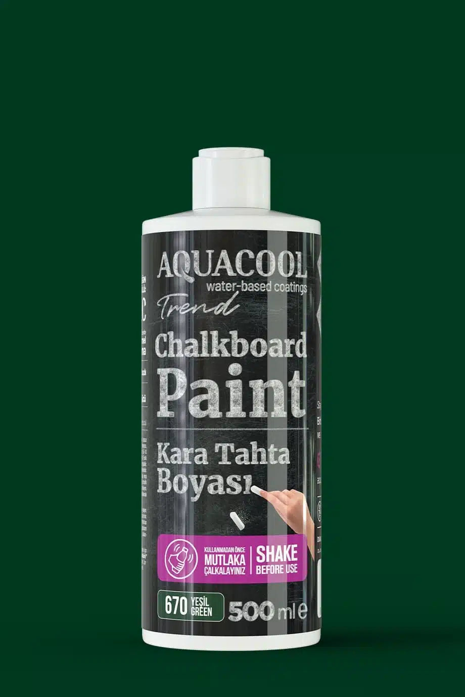 Aquacool Trend Kara Tahta Boyası