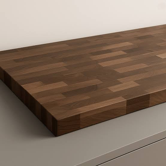 Ahşap Masif Ceviz Panel | Mobilya & Tezgah İçin Premium Ceviz Levha (18 mm / 35 mm)