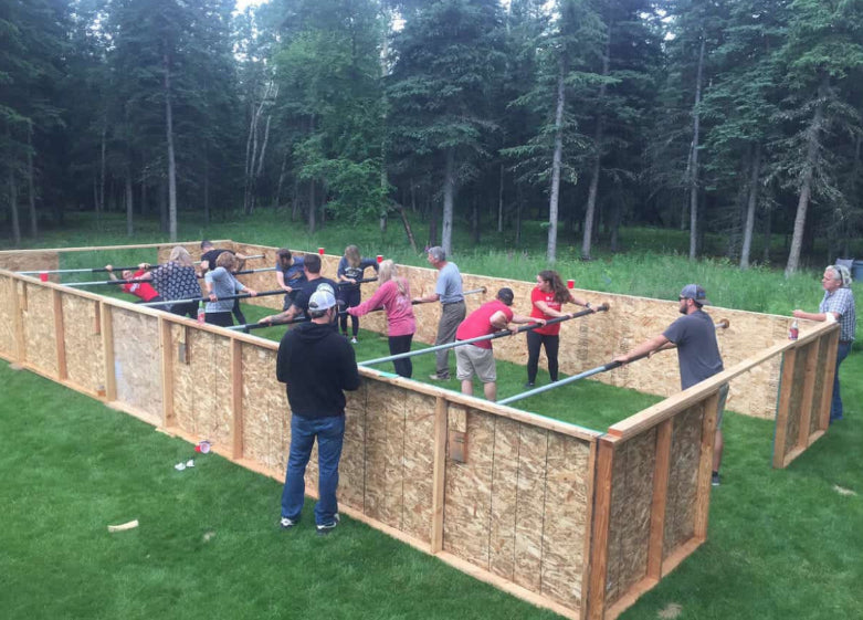 Ahşap İnsan Langırt – Profesyonel Human Foosball Sahası