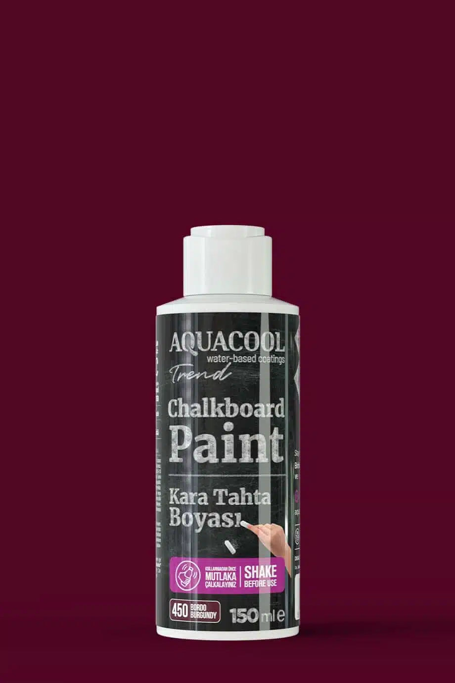 Aquacool Trend Kara Tahta Boyası