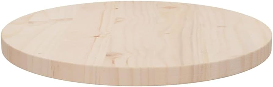 40 mm Masif Yuvarlak Panel | Çam & Kayın Seçenekli | Kalın ve Dayanıklı Doğal Panel