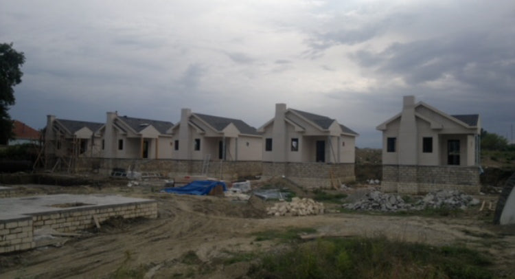 Çelik Karkaslı Evler - Azerbaycan