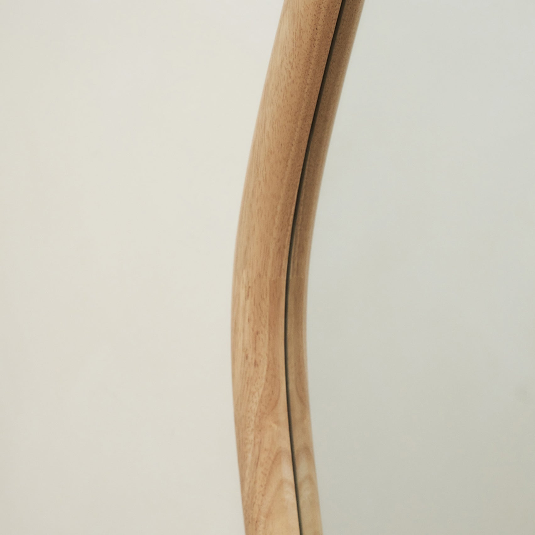 Lua Hafif Ahşap Düzensiz Duvar Aynası 150cm X 75cm