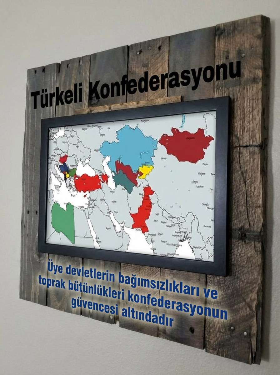 Kişiye Özel Resimli Rustik Ahşap Çerçeve – Otantik Doku