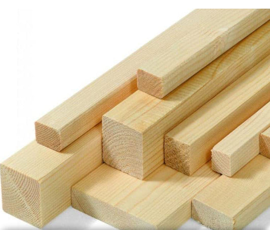 Pine Wooden Lath 8x8x200 cm