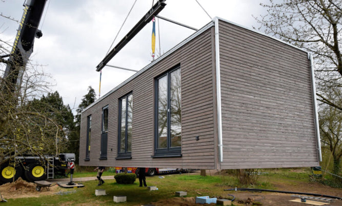 Wooden Modular House 