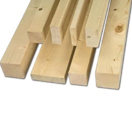 Pine Wooden Lath 7x7x200 cm