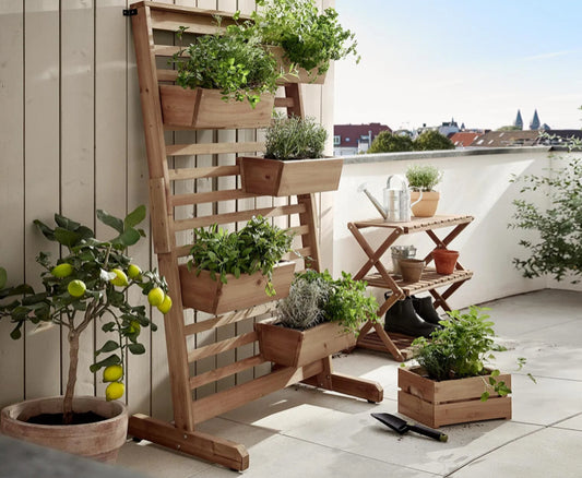 Vertikaler Blumentopfständer 