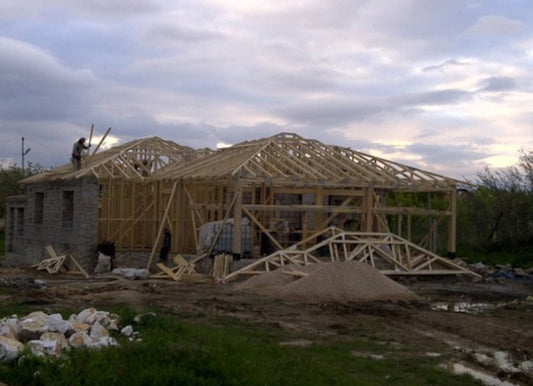 Dorfhaus aus Holz 