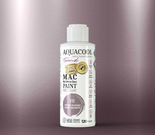 Aquacool Trend Metallic Paint 910 Rose Quartz