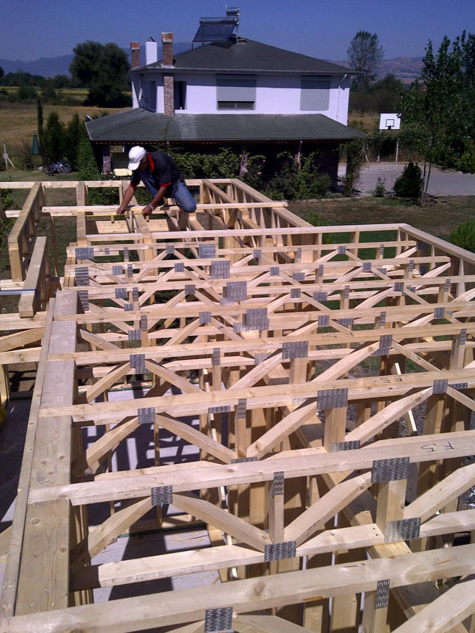 Wooden Frame Building