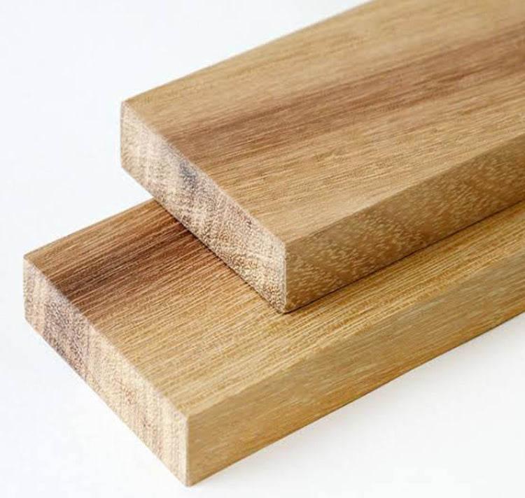 Iroko Wooden Lath 6x6 cm