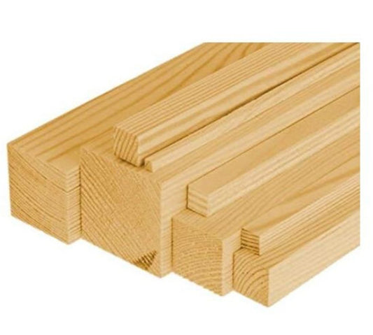 Pine Wooden Lath 9x9x200 cm