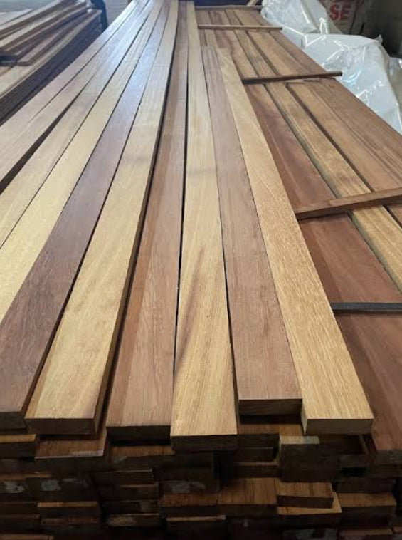 Iroko Wooden Lath 5x5 cm