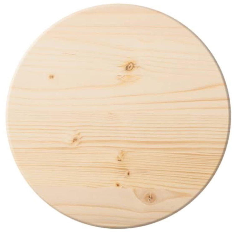 Solid Wood Circular Panel