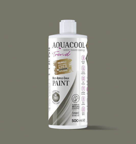 Aquacool Trend MAC Paint RAL Series 7003 Moss Gray 500 ml