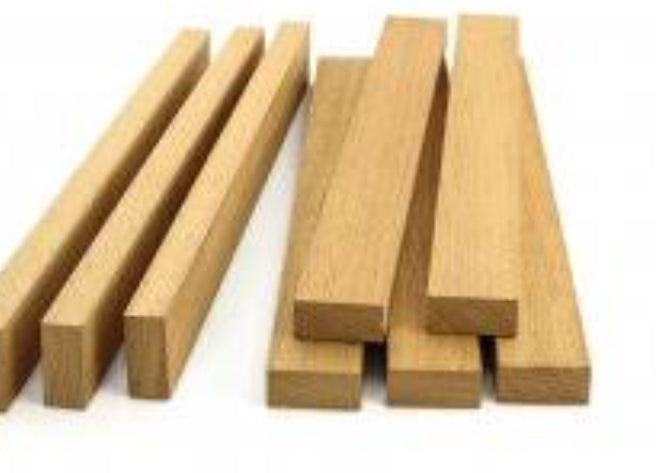 Iroko Wooden Lath 5x5 cm