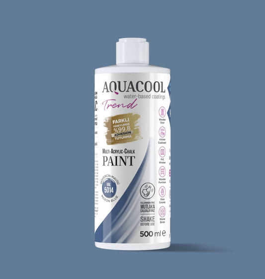 Aquacool Trend MAC Boya RAL Serisi 5014 Güvercin Mavisi 500 ml