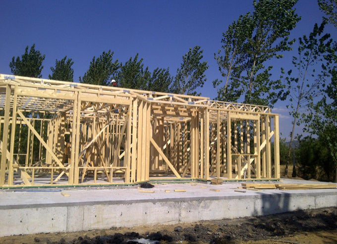 Wooden Frame Building