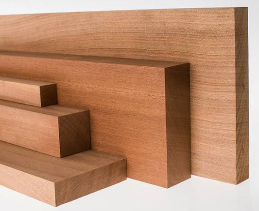 Sapele Wooden Lath 4x4 cm
