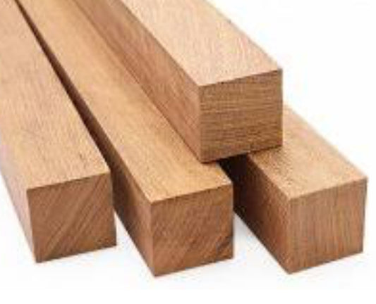 Iroko Wooden Lath 3x3 cm