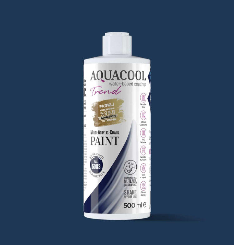 Aquacool Trend MAC Farbe RAL-Serie 5003 Saphirblau 500 ml